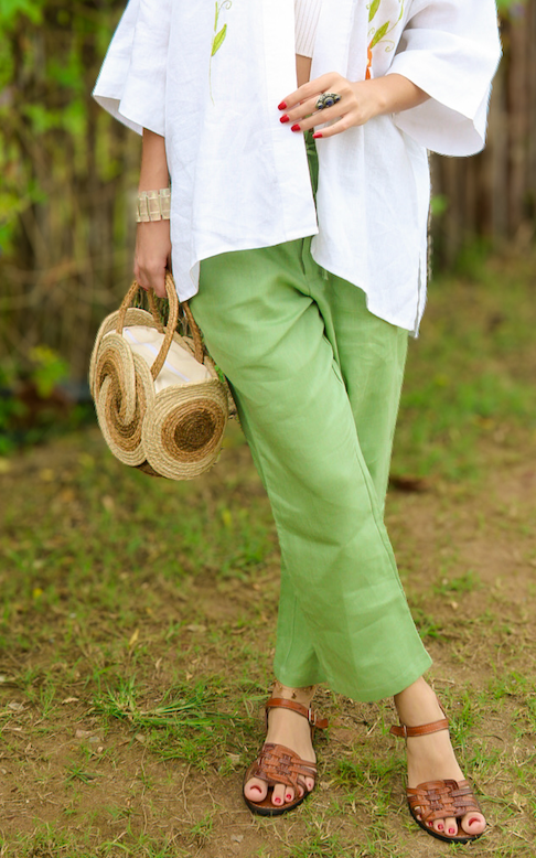 Bolsa charme alagoano marrom