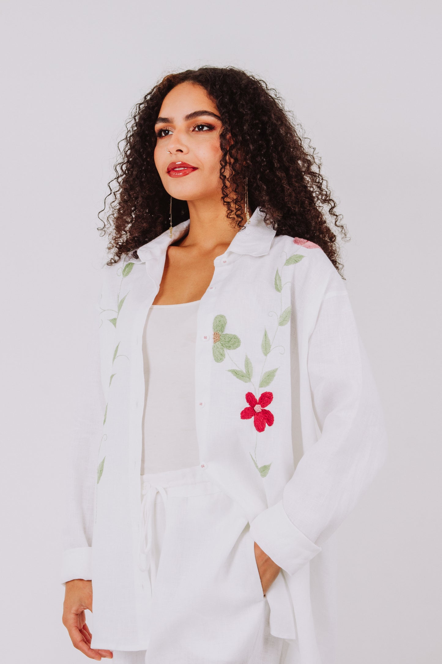 Blusa de linho - Nossa Senhora de Guadalupe