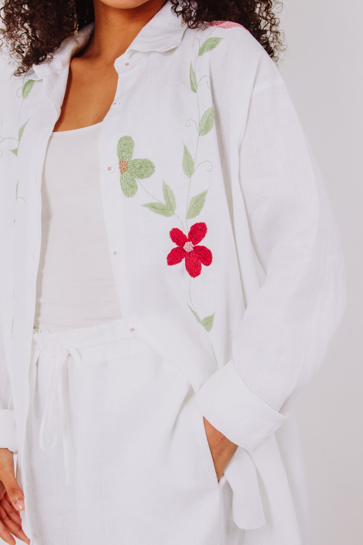 Blusa de linho - Nossa Senhora de Guadalupe