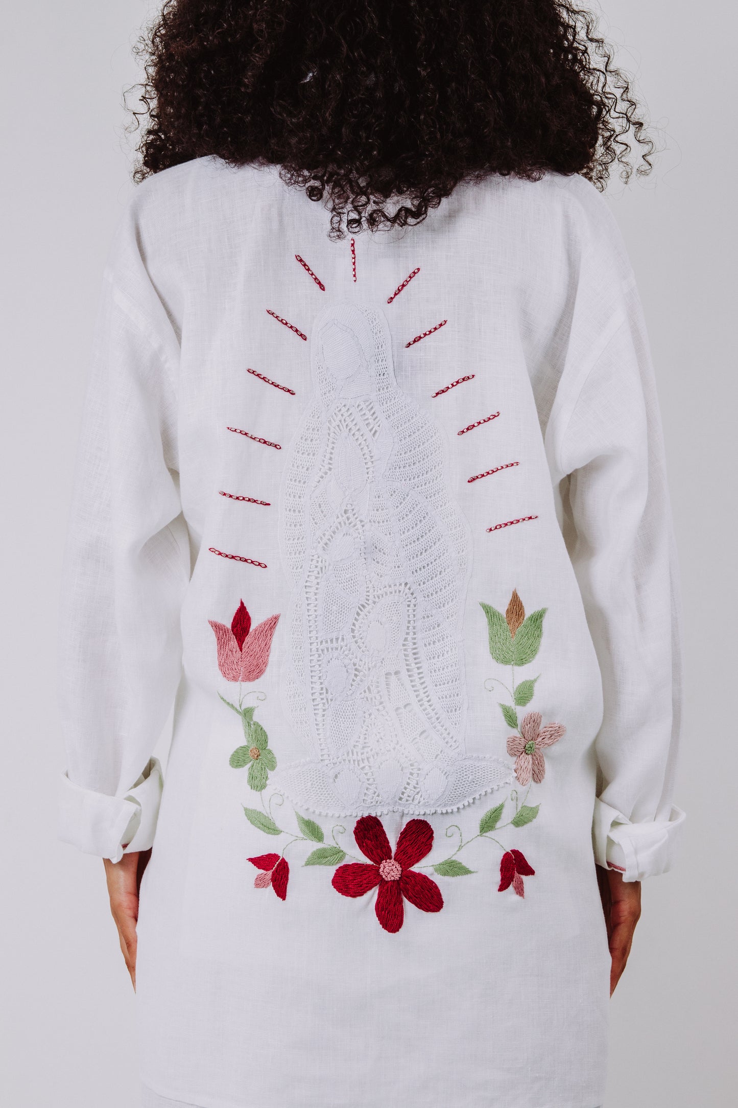 Blusa de linho - Nossa Senhora de Guadalupe